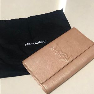 Authentic! YSL Belle de Jour Patent leather clutch